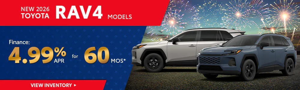 New 2026 Toyota RAV4 Models | Brewer Airport Toyota