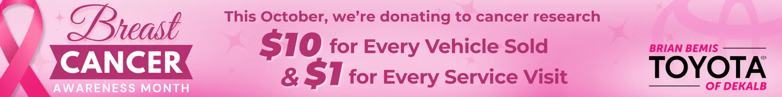 Breast Cancer Awareness | Brian Bemis Toyota of DeKalb