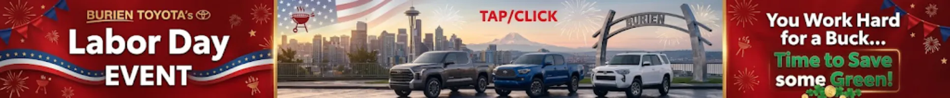 Labor Day Specials - Burien Toyota