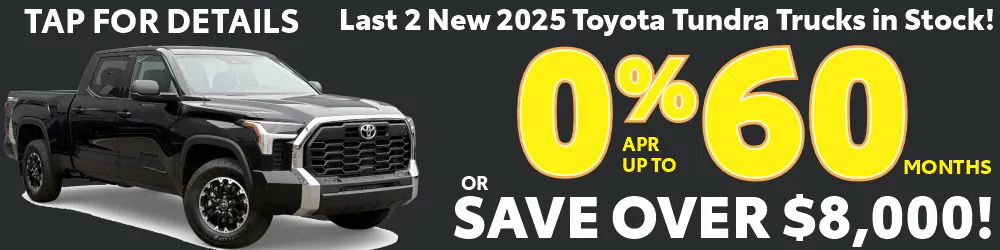 Toyota Tundra 0%apr up to 60mos | Burien Toyota