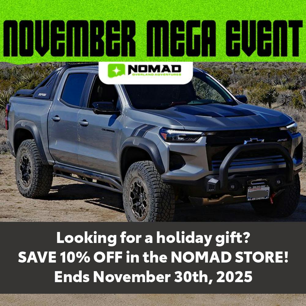 Ten Percent Off Nomad Overlanding 4×4 offroad Gear! | Burien Toyota