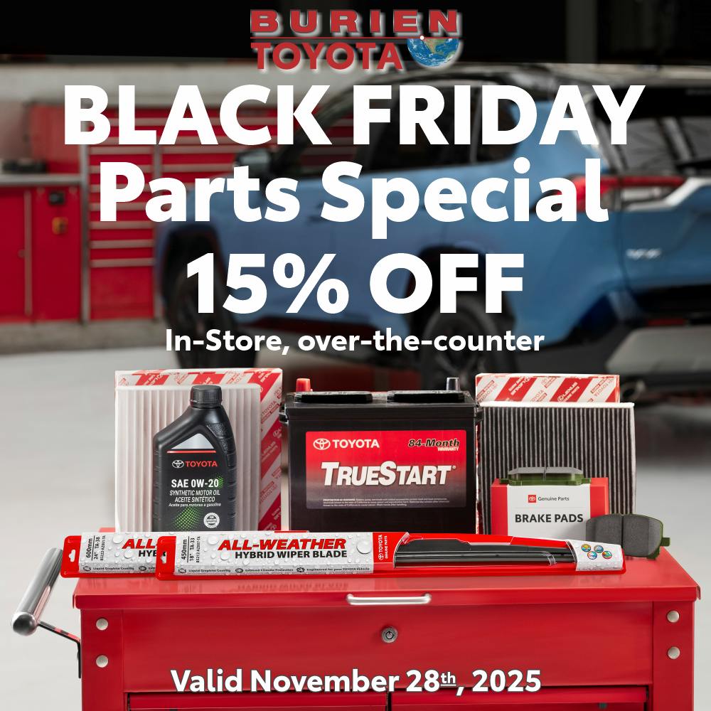 Black Friday Toyota Parts Sale | Burien Toyota