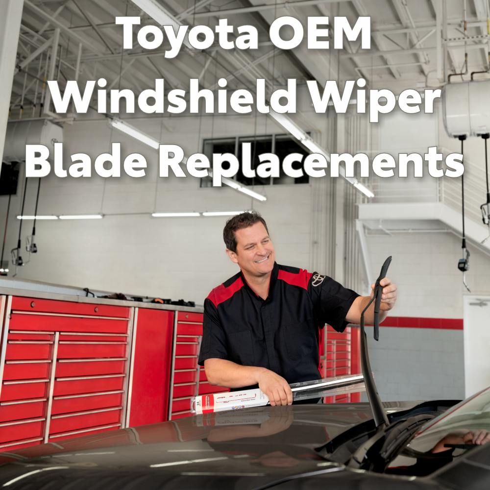 Toyota OEM Windshield Wiper Blades | Burien Toyota
