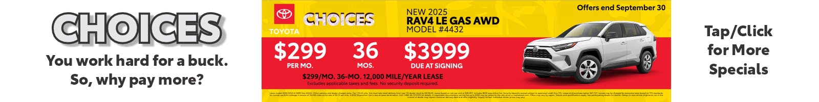 September Choices Event