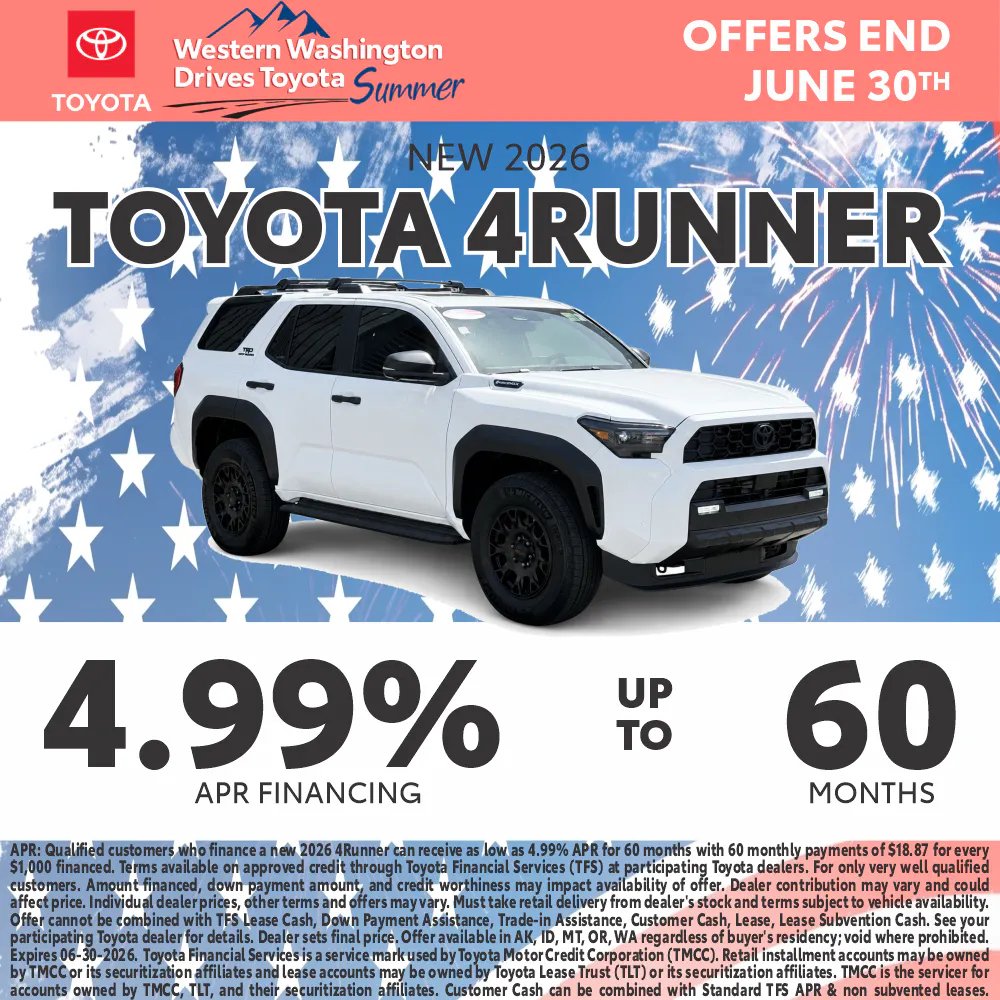 Seattle Toyota 4Runner Special | Burien Toyota