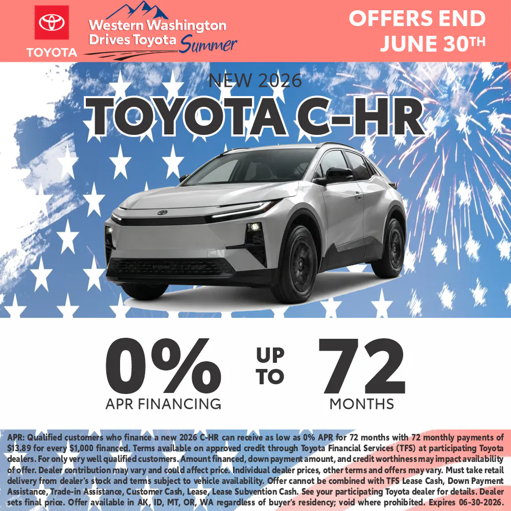 Seattle Toyota C-HR EV Electric | Burien Toyota