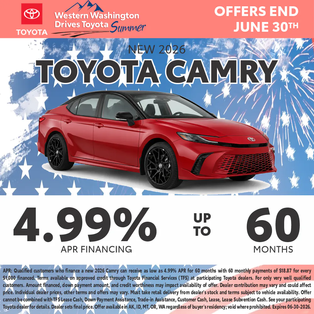Seattle Toyota Camry Specials | Burien Toyota