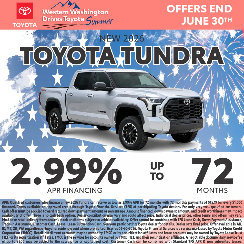 Seattle Toyota Tundra Sale | Burien Toyota