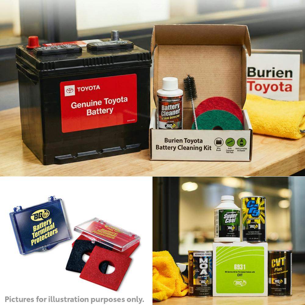 Toyota Battery and Complimentary Cleaning Kit | Burien Toyota