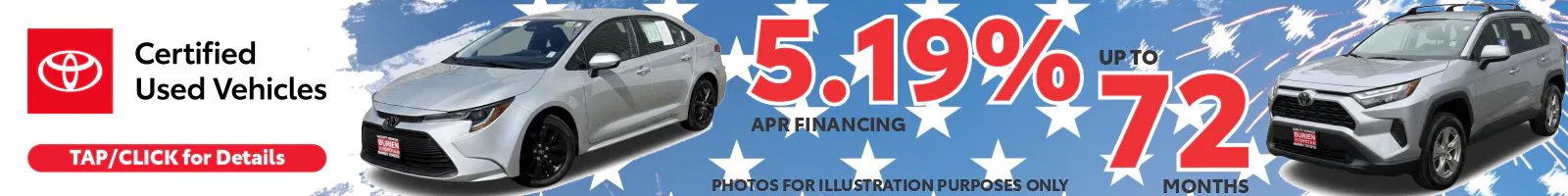 Seattle Toyota Certified Used TCUV Special | Burien Toyota