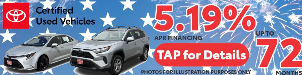 Seattle Toyota Certified Used TCUV Special | Burien Toyota