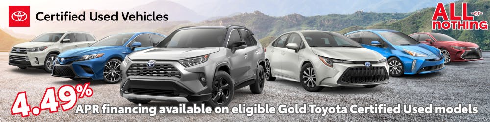 Toyota Certified Used TCUV Special | Burien Toyota