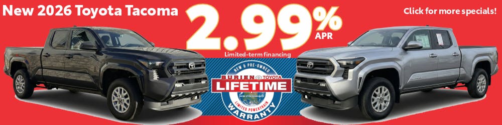 Toyota Tacoma 2.99%apr | Burien Toyota