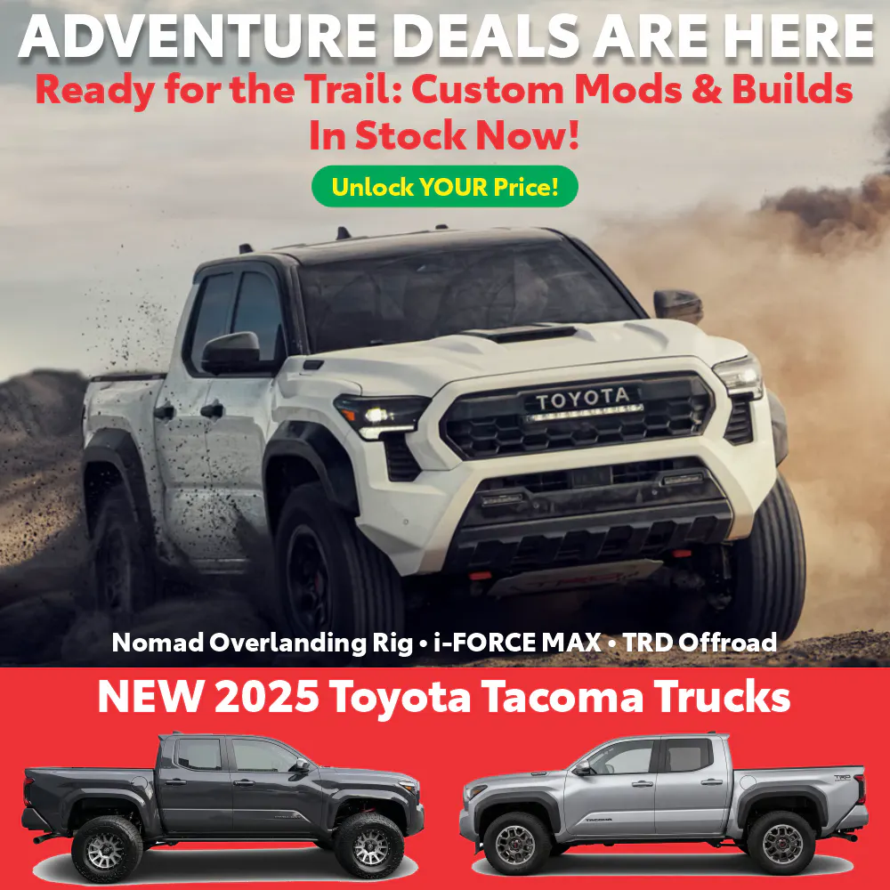 Seattle Toyota Tacoma Overlanding Offroad | Burien Toyota