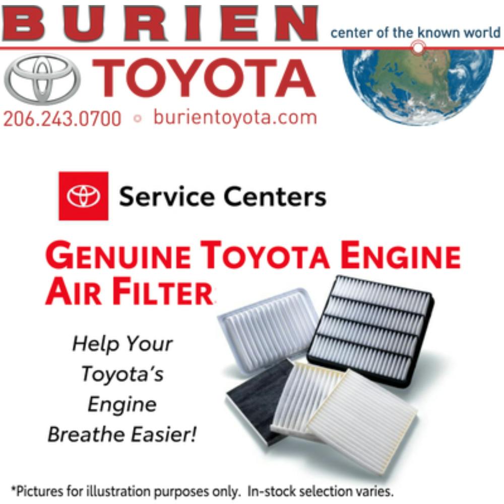 Genuine Toyota Engine Air Filter | Burien Toyota