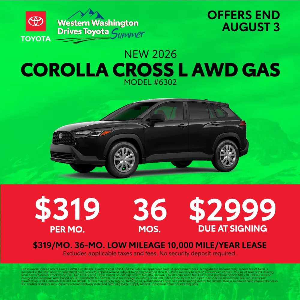 Seattle Toyota Corolla Cross Special | Burien Toyota