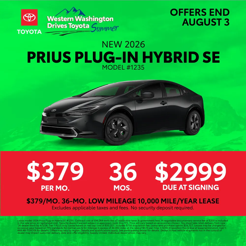 New Toyota Prius Seattle | Burien Toyota