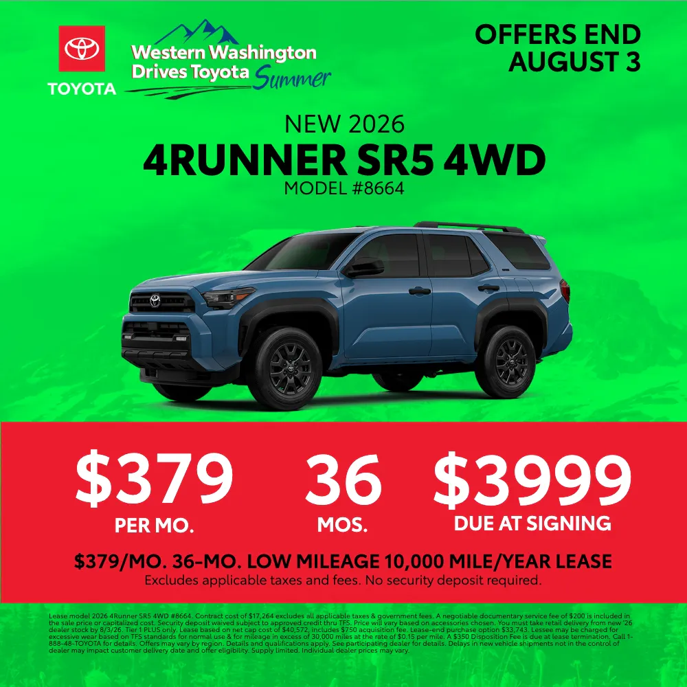 Seattle Toyota 4Runner Special | Burien Toyota