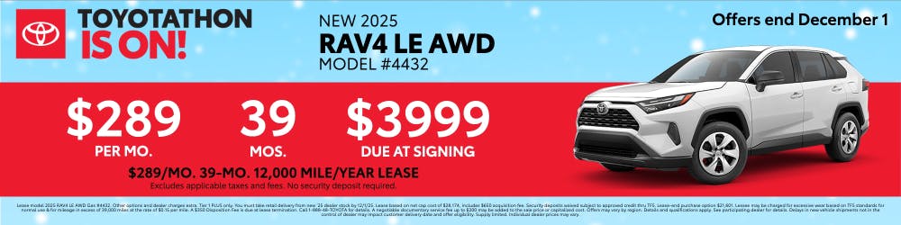 New Toyota Specials November 2025 | Burien Toyota