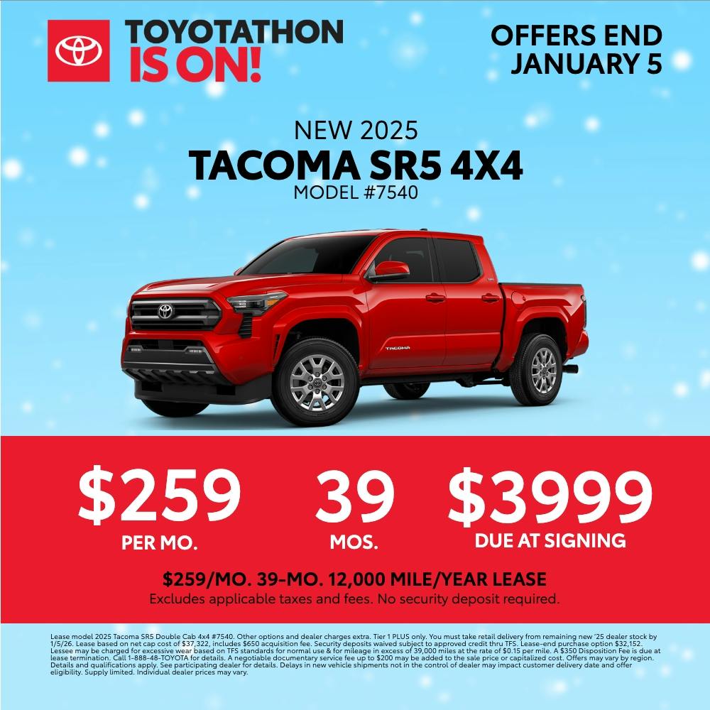 Toyotathon is ON – Tacoma | Burien Toyota