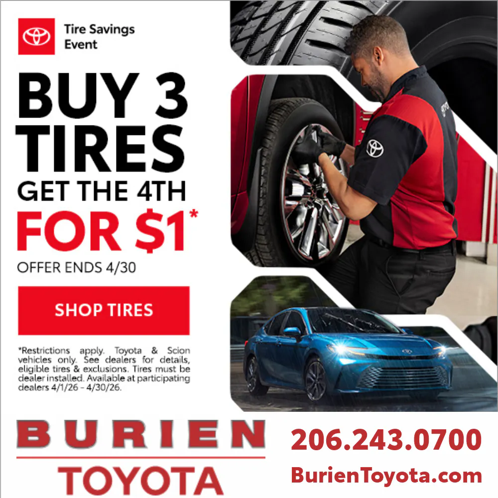 Seattle Toyota Tire Sale | Burien Toyota