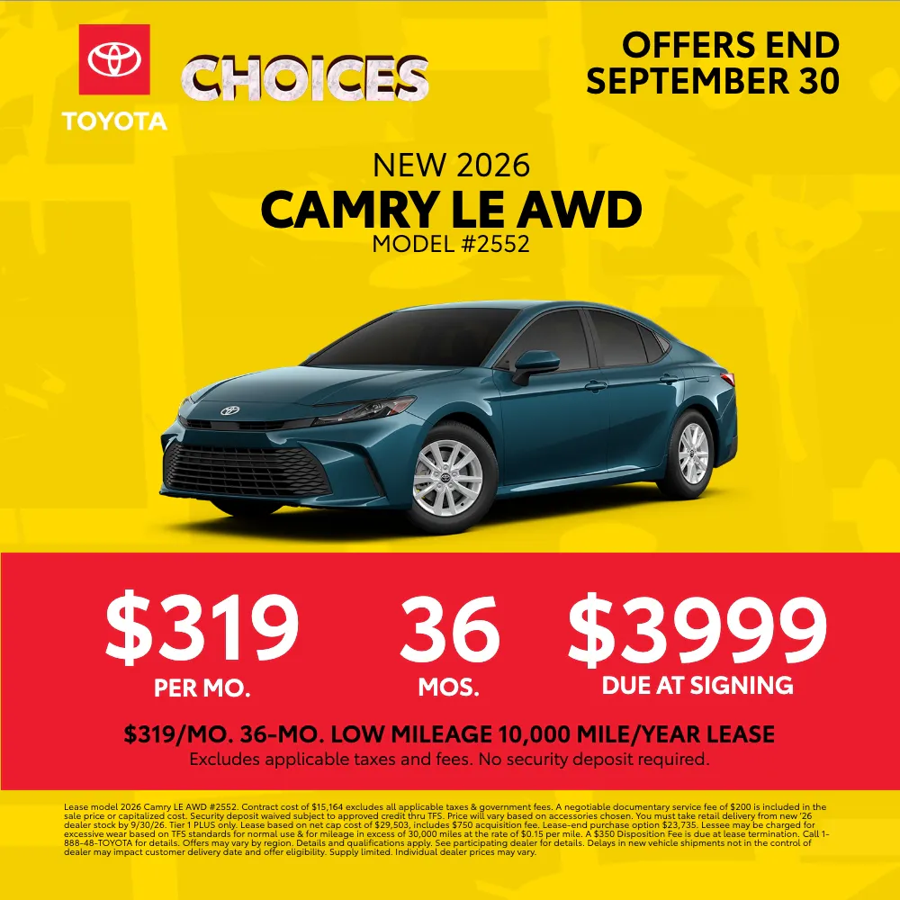 Toyota Camry Specials | Burien Toyota