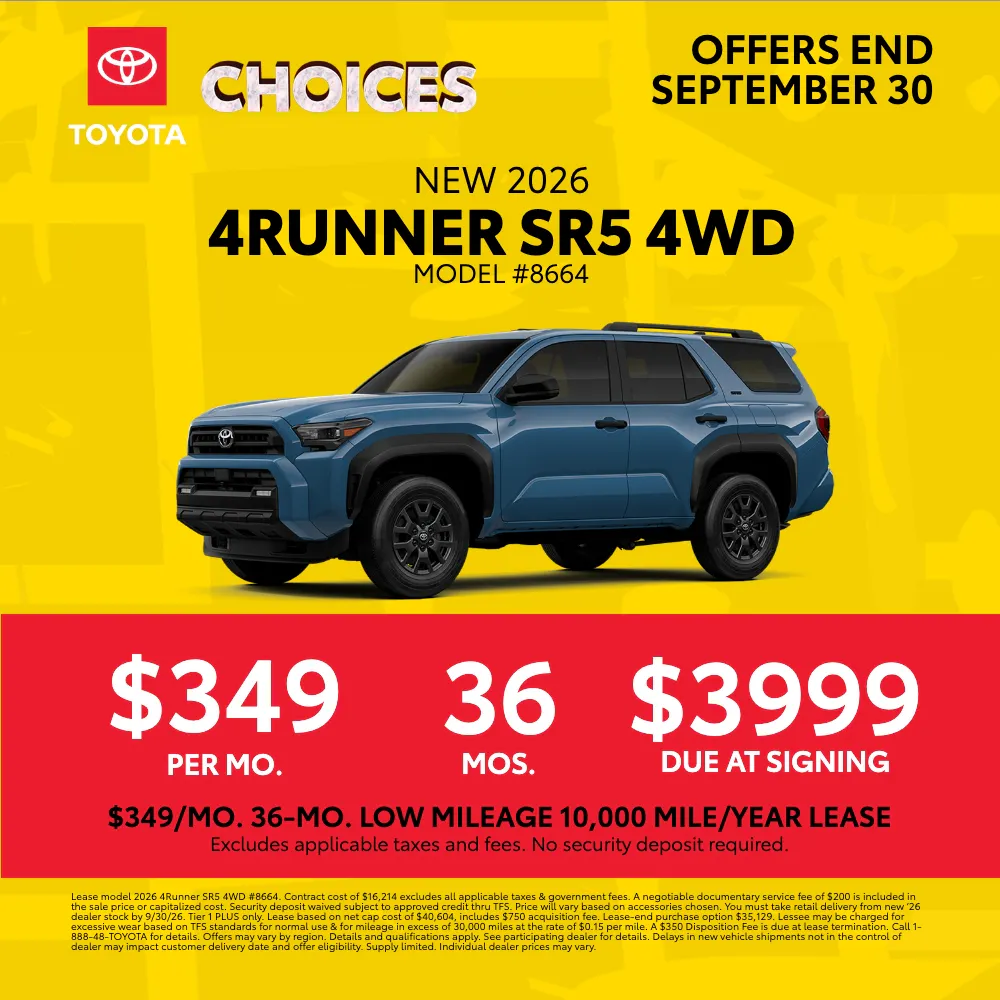 Toyota 4Runner Specials | Burien Toyota