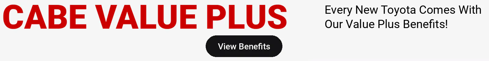 Cable Value Plus | Cabe Toyota Long Beach