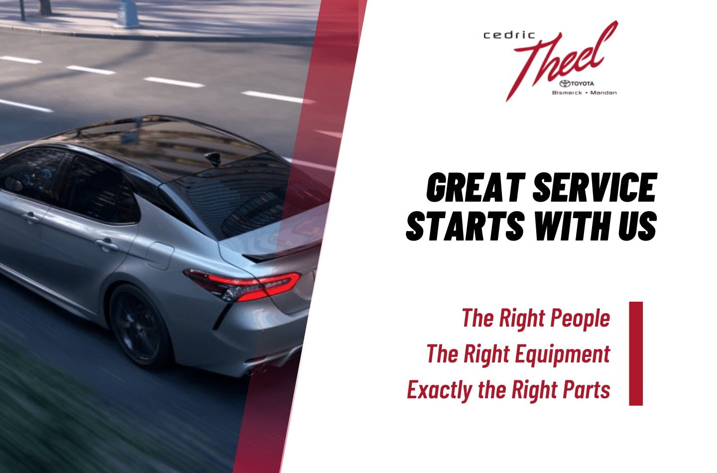 GreatService Great Service Starts With Cedric Theel
