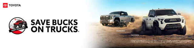 Save Bucks on Trucks | Cedric Theel Toyota