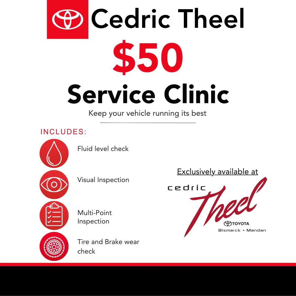 Service Clinic | CEDRIC THEEL TOYOTA