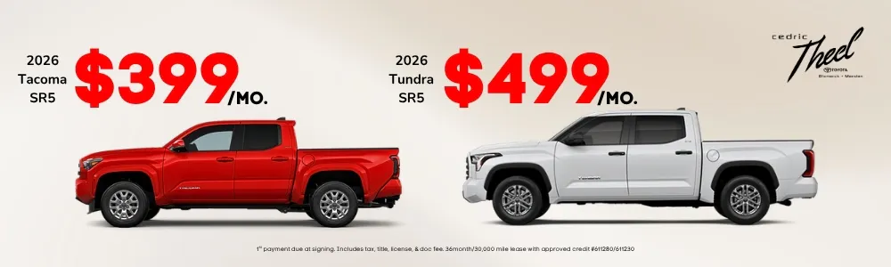 Tacoma SR5 and Tundra SR5 | CEDRIC THEEL TOYOTA