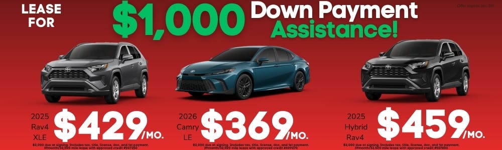 Dec. 2025 $1000 DPA | Cedric Theel Toyota