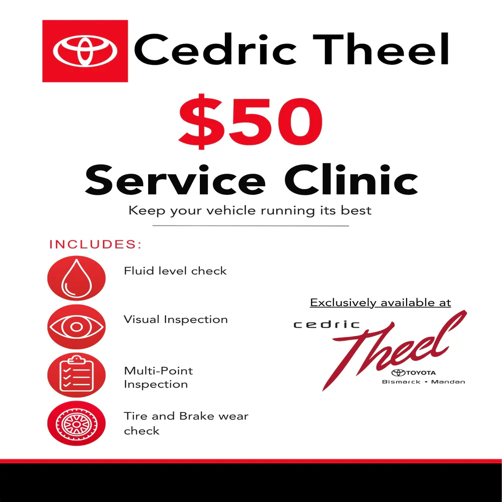 Service Clinic | CEDRIC THEEL TOYOTA