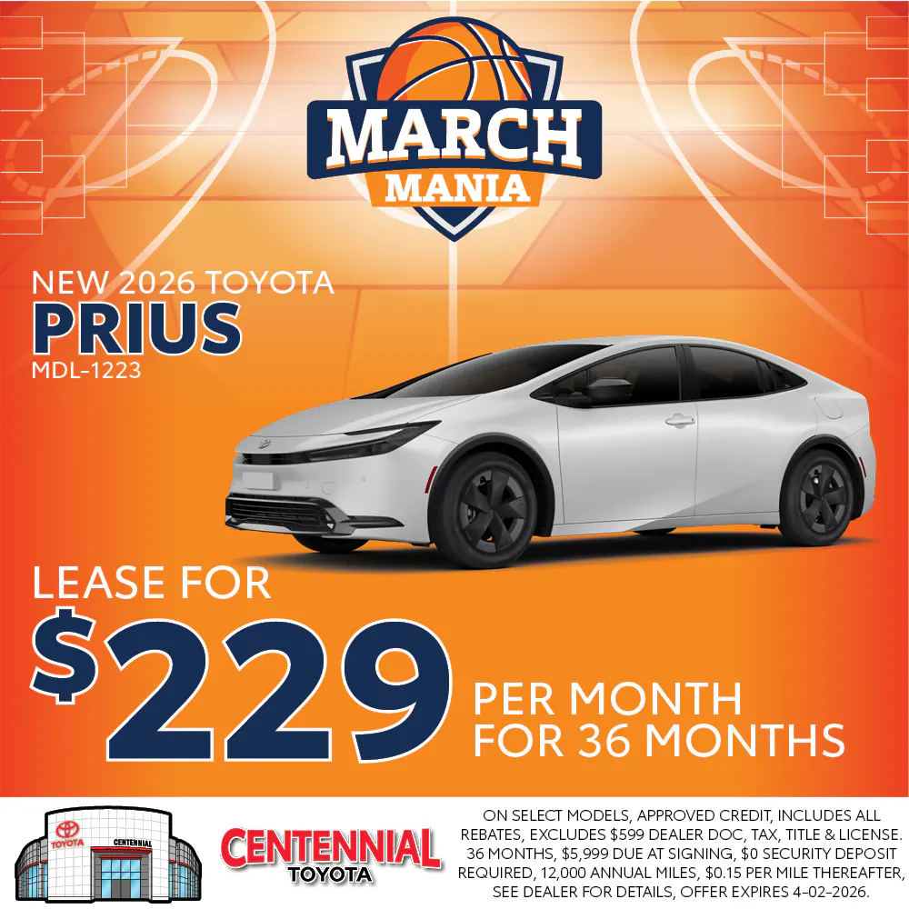New 2026 Toyota Prius | Centennial Toyota