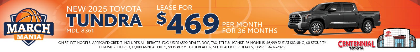 New 2025 Toyota Tundra