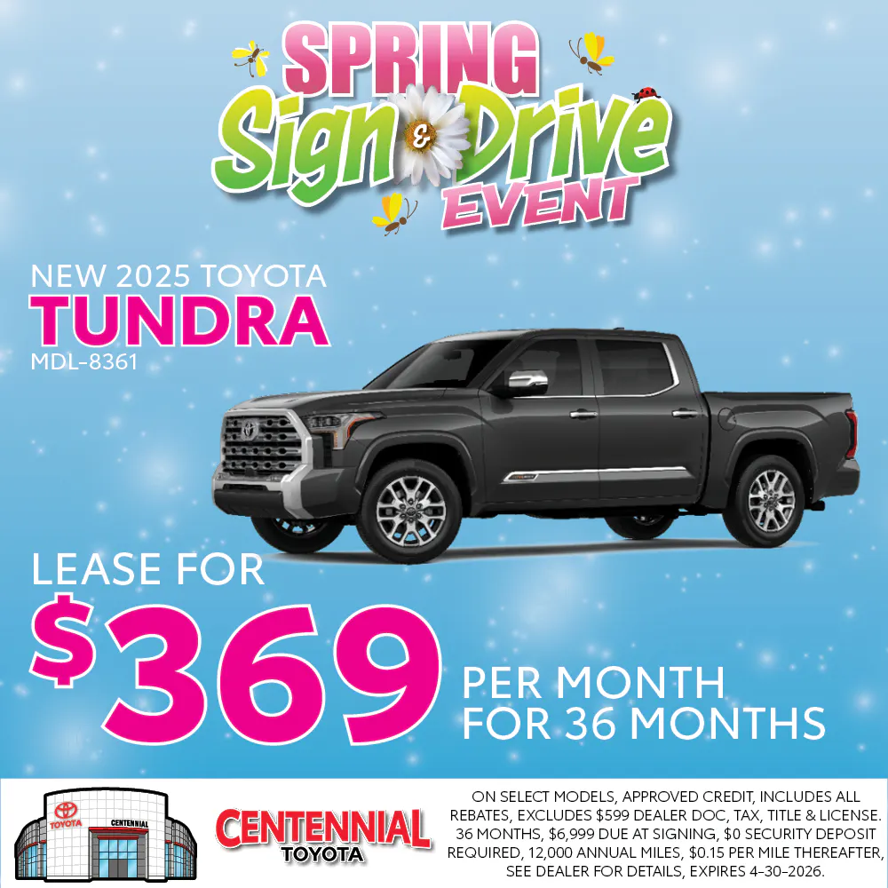 NEW 2025 TOYOTA TUNDRA | Centennial Toyota