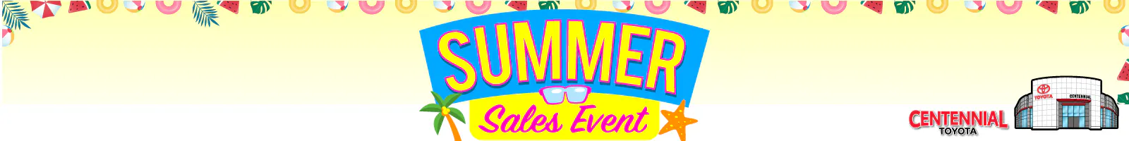 Summer Sales Event is ON