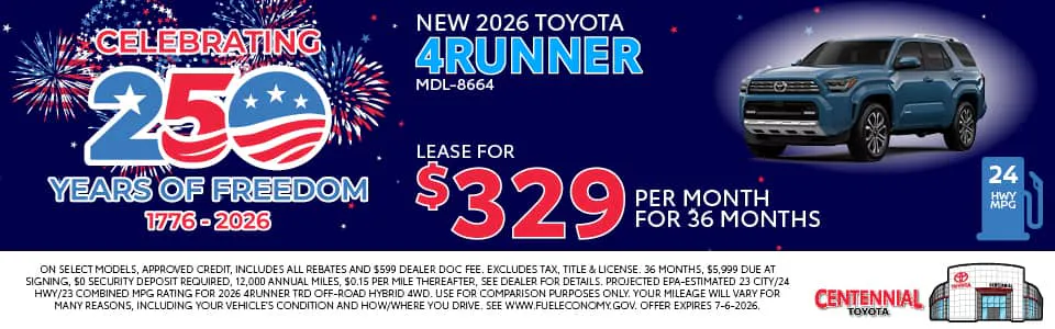 New 2026 Toyota 4Runner | Centennial Toyota
