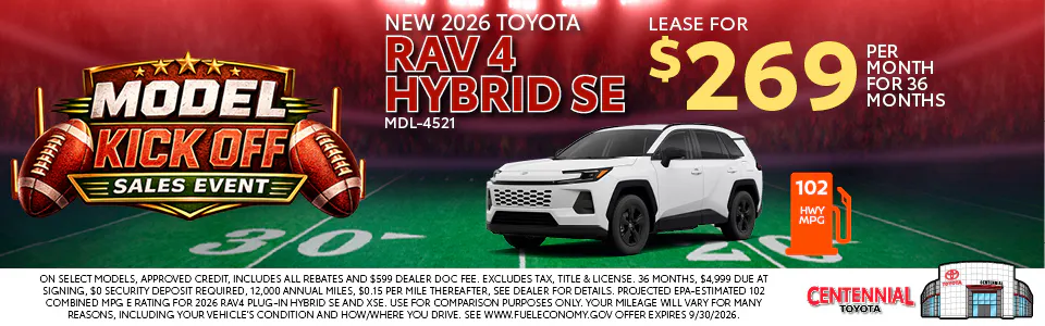 Rav4 | Centennial Toyota