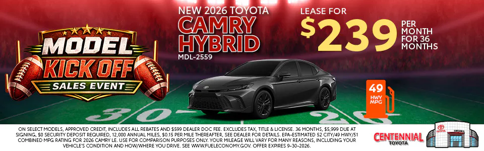 Camry | Centennial Toyota