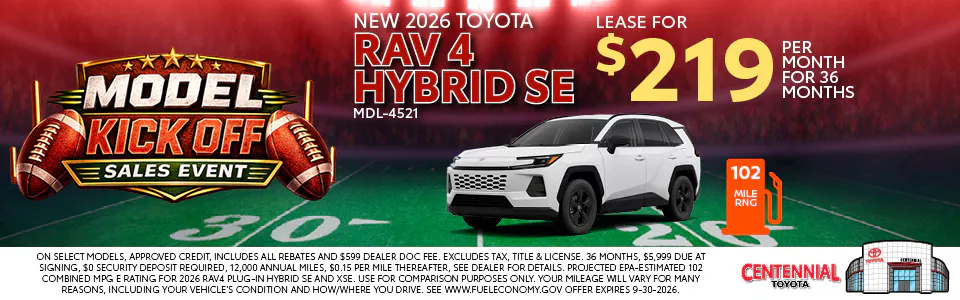 Rav4 | Centennial Toyota