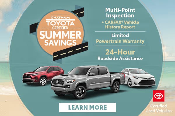 Certified Summer Savings