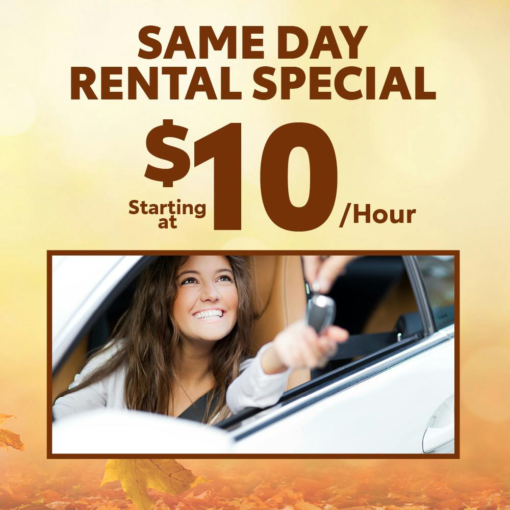 Same Day Rental Special | Chatham Parkway Toyota