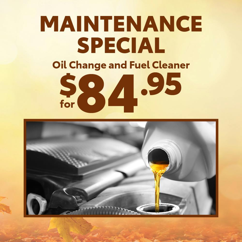 Maintenance Special | Chatham Parkway Toyota