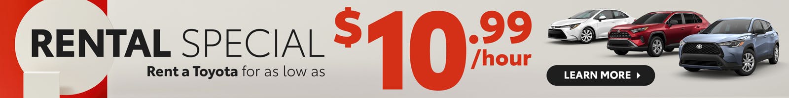 Service Rental Special