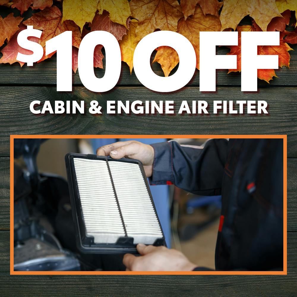 $10 Off Cabin & Engine Air Filter | Chatham Parkway Toyota