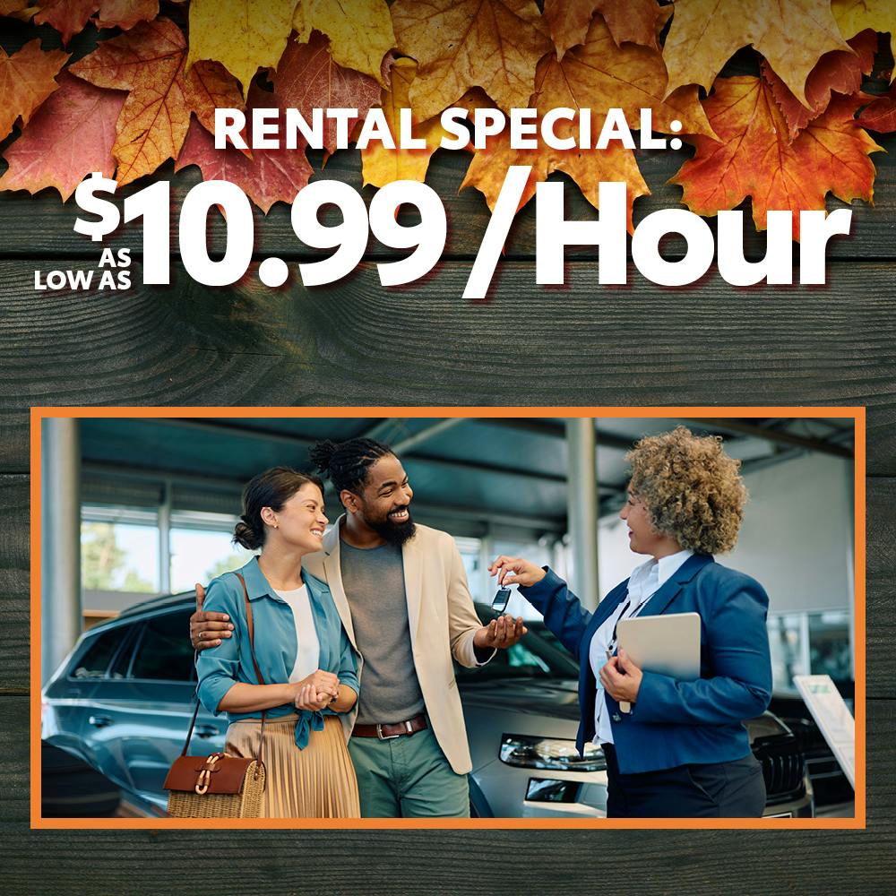 Rental Special: As Low as $10.99/Hour | Chatham Parkway Toyota
