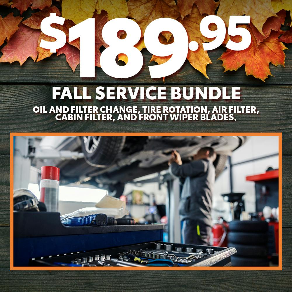 $189.95 Fall Service Bundle | Chatham Parkway Toyota