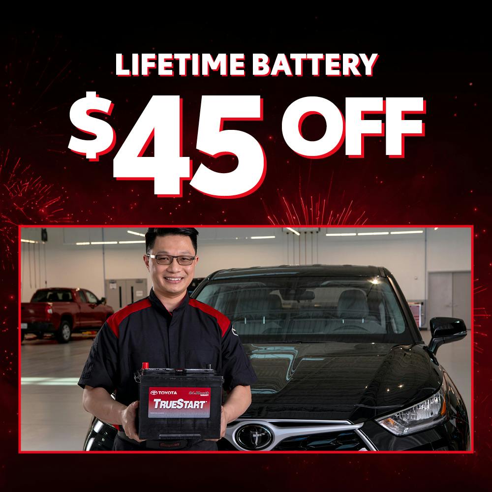 Lifetime Battery | Chatham Parkway Toyota